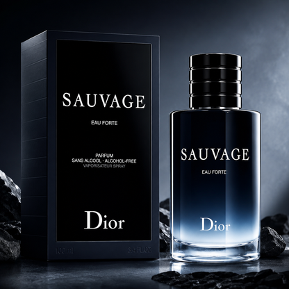 Dior Sauvage Perfume Eau Forte Alcohol-Free for Men 100ml
